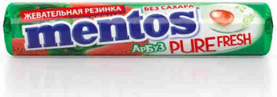 Жевательная резинка Ментос Фреш Арбуз 15,5г