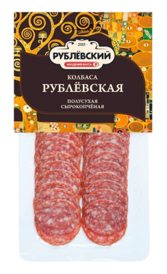 Колбаса с/к Рублевская Рублевский нарезка 80г