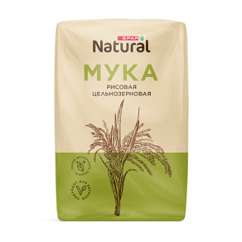 Мука рисовая SPAR Natural 500г