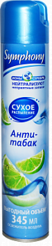 Освежитель воздуха Симфони Антитабак 345мл 1/12
