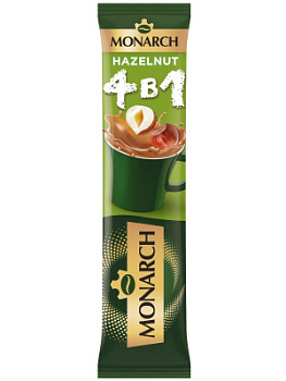 Кофе растворимый Монарх 4в1 Лесной орех 13,5г