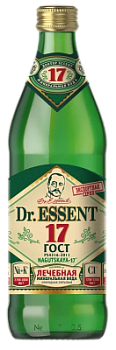 Вода минеральная природная лечебная Dr.ESSENT №17 0,45л ст/б