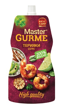 Соус Мастер Гурме Терияки 200г д/пак