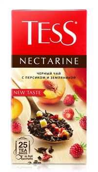 Чай Тесс Нектарин черный 25пак