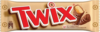 Батончик шоколадный Твикс 50г