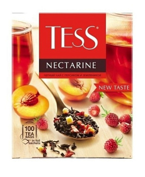 Чай Тесс Нектарин черный 100пак