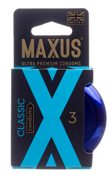 Презервативы MAXUS Classic гладкие 3 шт