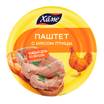 Паштет Хаме из мяса птицы 100г