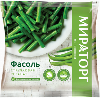 Фасоль стручковая резаная Мираторг 400г