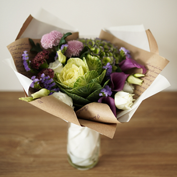 Букет Фантазия флориста №2 Протея