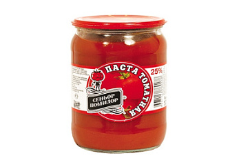 Томатная паста Сеньор Помидор 500г ст/б