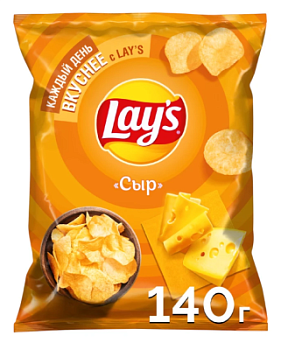 Чипсы Лейз Сыр 140г