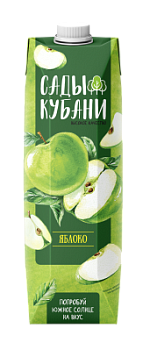 Нектар Сады Кубани яблочный  1л