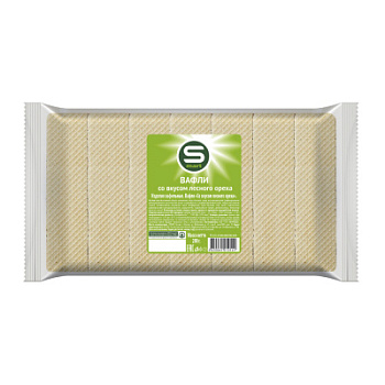 Вафли SMART Лесной Орех 200г