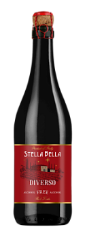 Вино игристое б/а Стелла Белла Диверсо Россо кр сл 0,75л