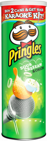 Чипсы Принглз Сметана/Лук 165г