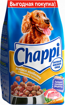Корм сухой для собак Чаппи Мясное изобилие 2,5кг