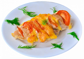 Филе куриное с помидорами вес