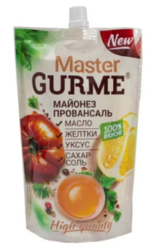 Майонез Мастер Гурме Провансаль 50,5% 350мл
