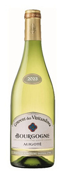 Вино Куван Де Визитандин Алиготе Бургонь бел сух 0,75л 12,5%