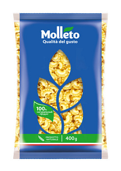 Макаронные изделия Моллето Петушиные гребешки 400г