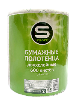 Полотенце бумажное SMART 2-сл 1 рул XL