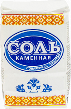 Соль пищевая каменная Беларусь 1кг