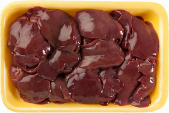 Печень цыплят-бройлеров фасованная БПП зам 1кг