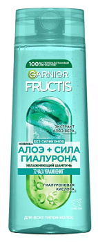 Шампунь Гарньер Фруктис 400мл Алоэ Вера