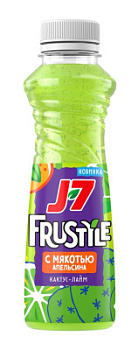 Напиток сокосодержащий J7 Фрустайл Апельсин/Кактус/Лайм 0,385л