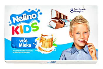 Шоколад Нелино Кидс молочный 100г