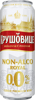 Напиток пивной б/а Крушовице Нон-алко 0,43л ж/б