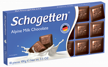 Шоколад Шогеттен молочный 100г