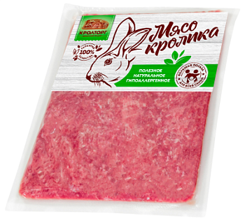 Фарш из кролика Кролторг Нежный зам 500г