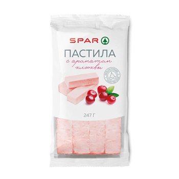 Пастила SPAR Клюква 247г