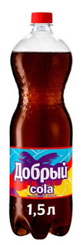 Напиток газ Добрый Кола Ледяной Лимон 1,5л