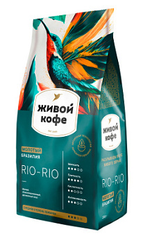 Кофе молотый Живой кофе Рио-Рио 200г