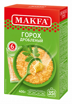 Горох дробленый Макфа вар пакеты 5*80г