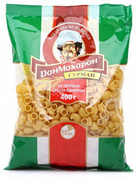 Макар изд Дон Макарон Гурман Ракушки 400г
