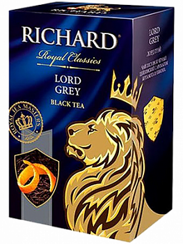 Чай Ричард Лорд Эрл Грей черный 90г