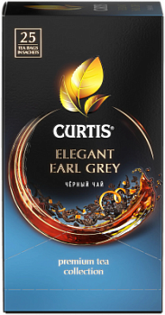 Чай Кёртис Элегант Эрл Грей черный 25пак