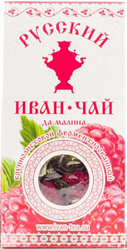 Напиток чайный Русский Иван-чай да малина 50г