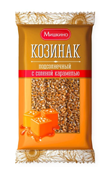 Козинак подсолнечный Мишкино Соленая карамель 150г