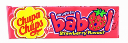 Жевательная резинка Чупа-Чупс Биг Бабол Клубника 20г