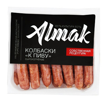 Колбаски с/к К пиву Альмак 100г