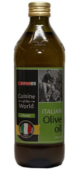 Масло оливковое SPAR 1л ст/б