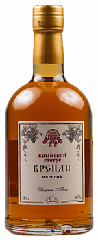 Бренди Крымский Статус 0,5л 40%