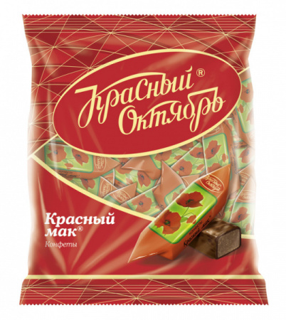 Конфеты Красный Октябрь Красный мак 250г
