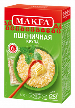 Крупа пшеничная Макфа Полтавская вар пакеты 5*80г