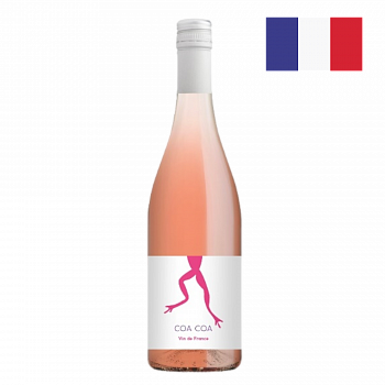 Вино Куа Куа Розе Вин Де Франс роз сух 0,75л 12,5%